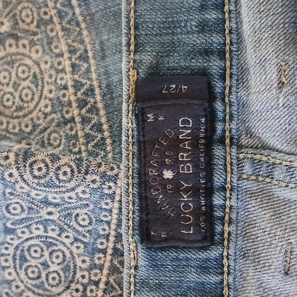 Lucky Brand Sienna Weekender Crop Pants - Picture 3 of 6